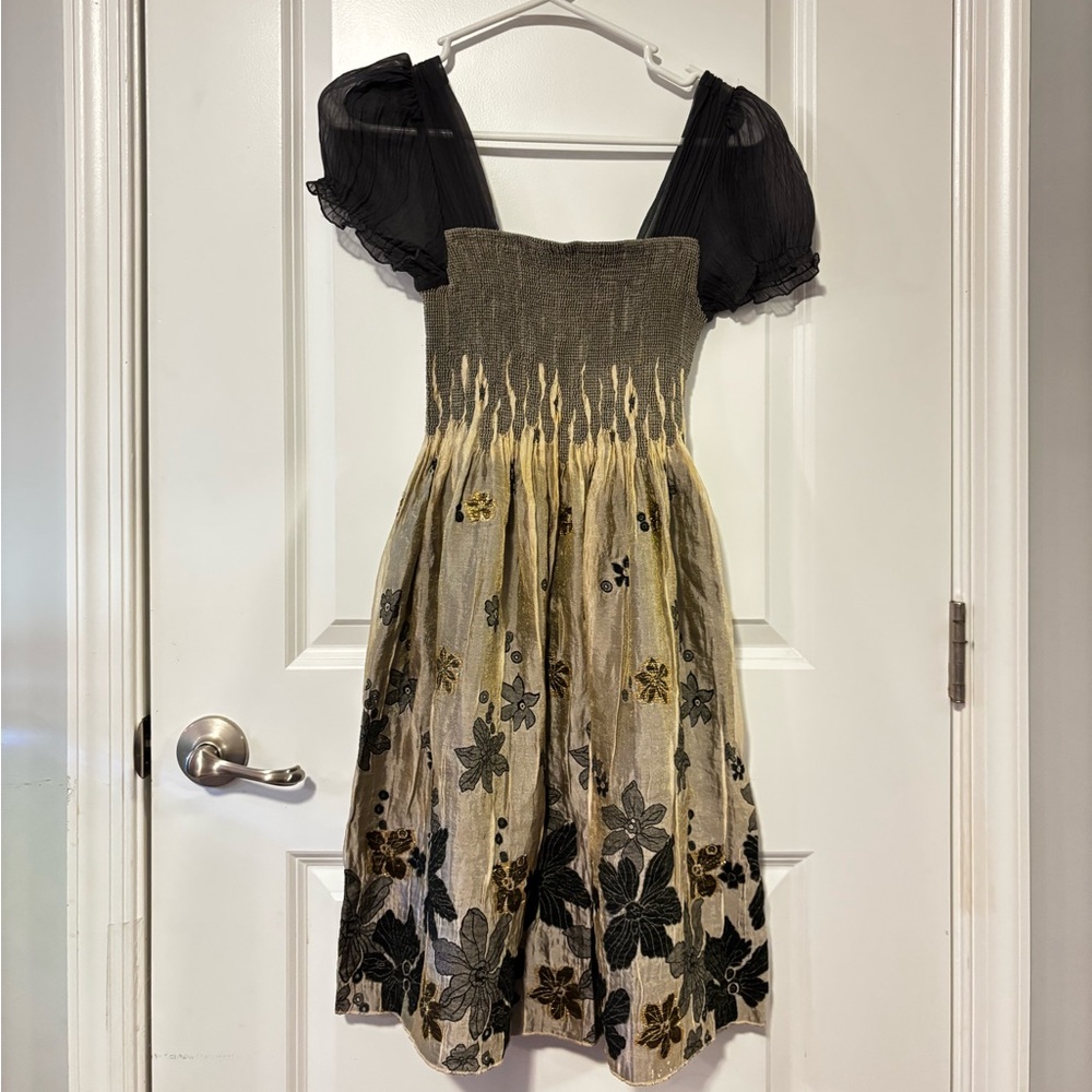 Floral vintage style dress